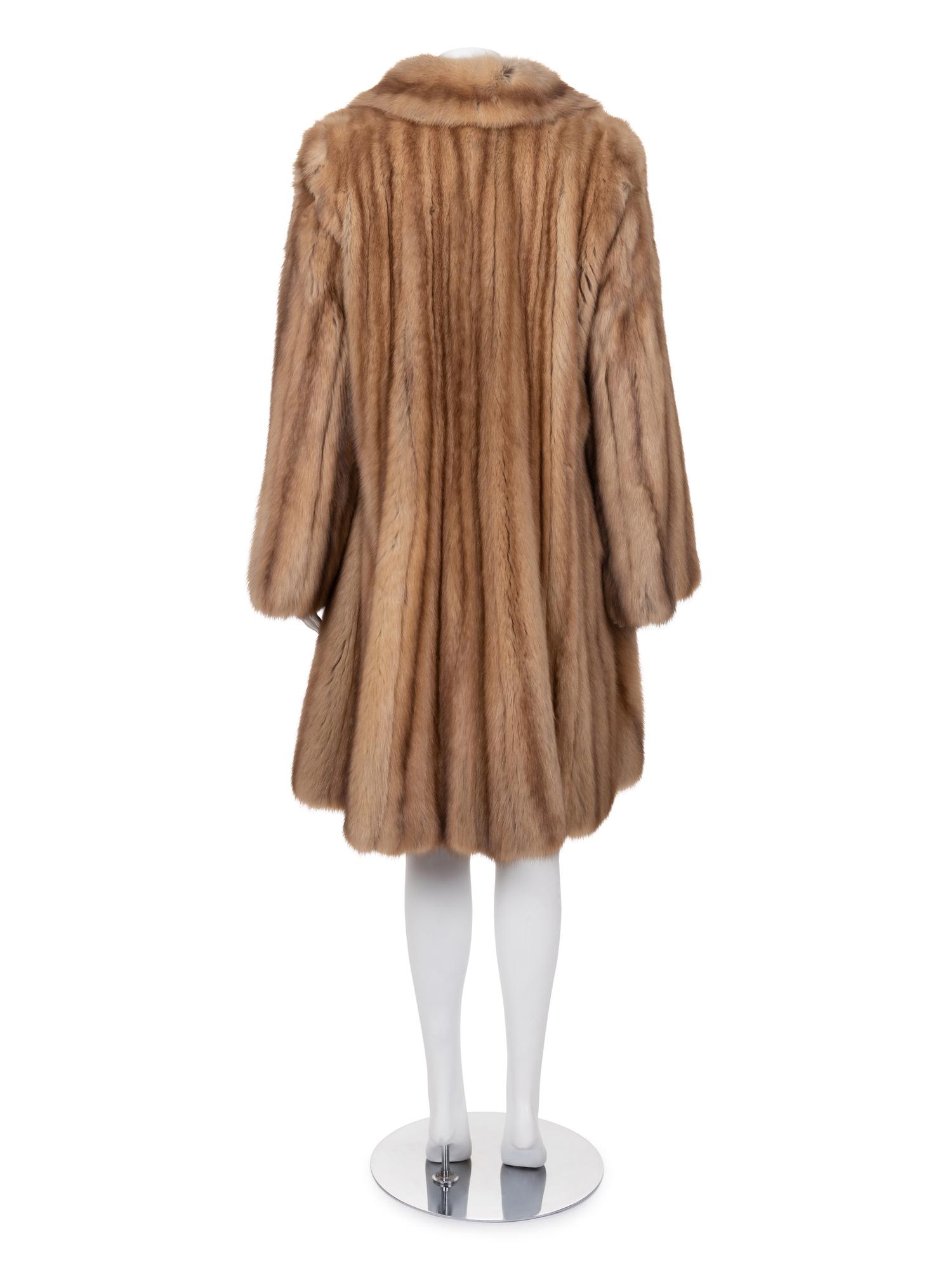 J. Mendel Russian Golden Sable Coat