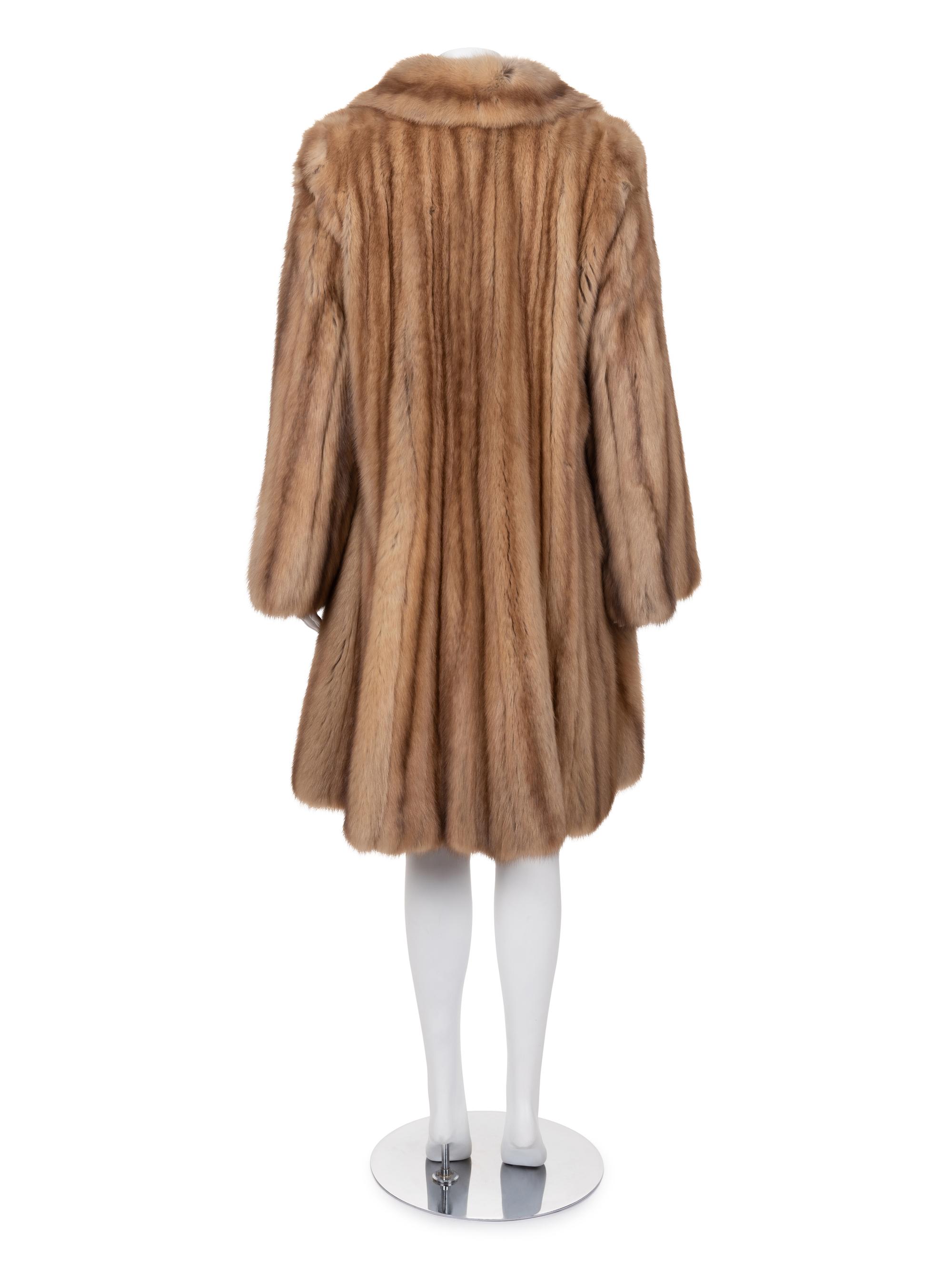 J. Mendel Russian Golden Sable Coat