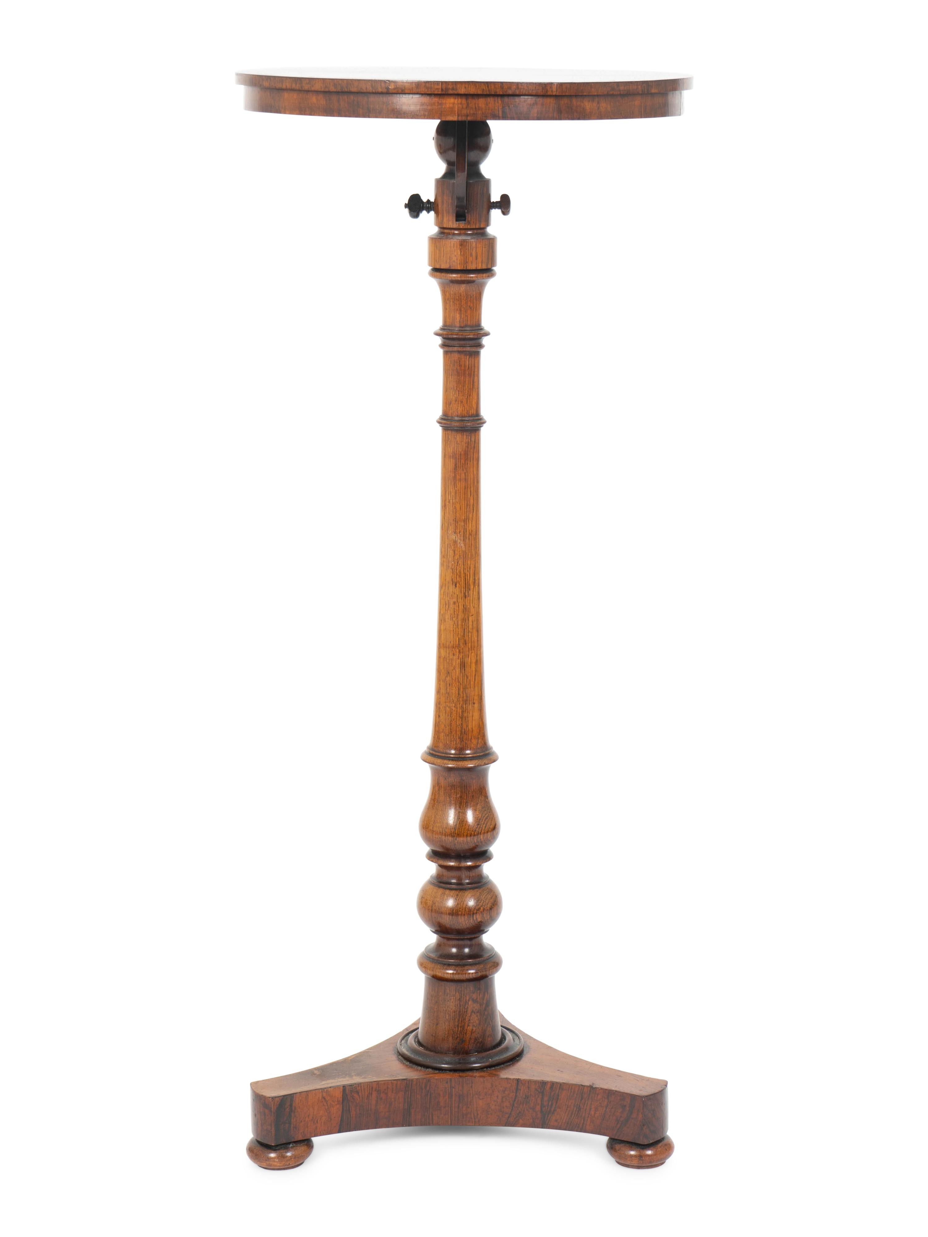 A Regency Rosewood Tilt Top Reading Stand — 19TH CENTURY