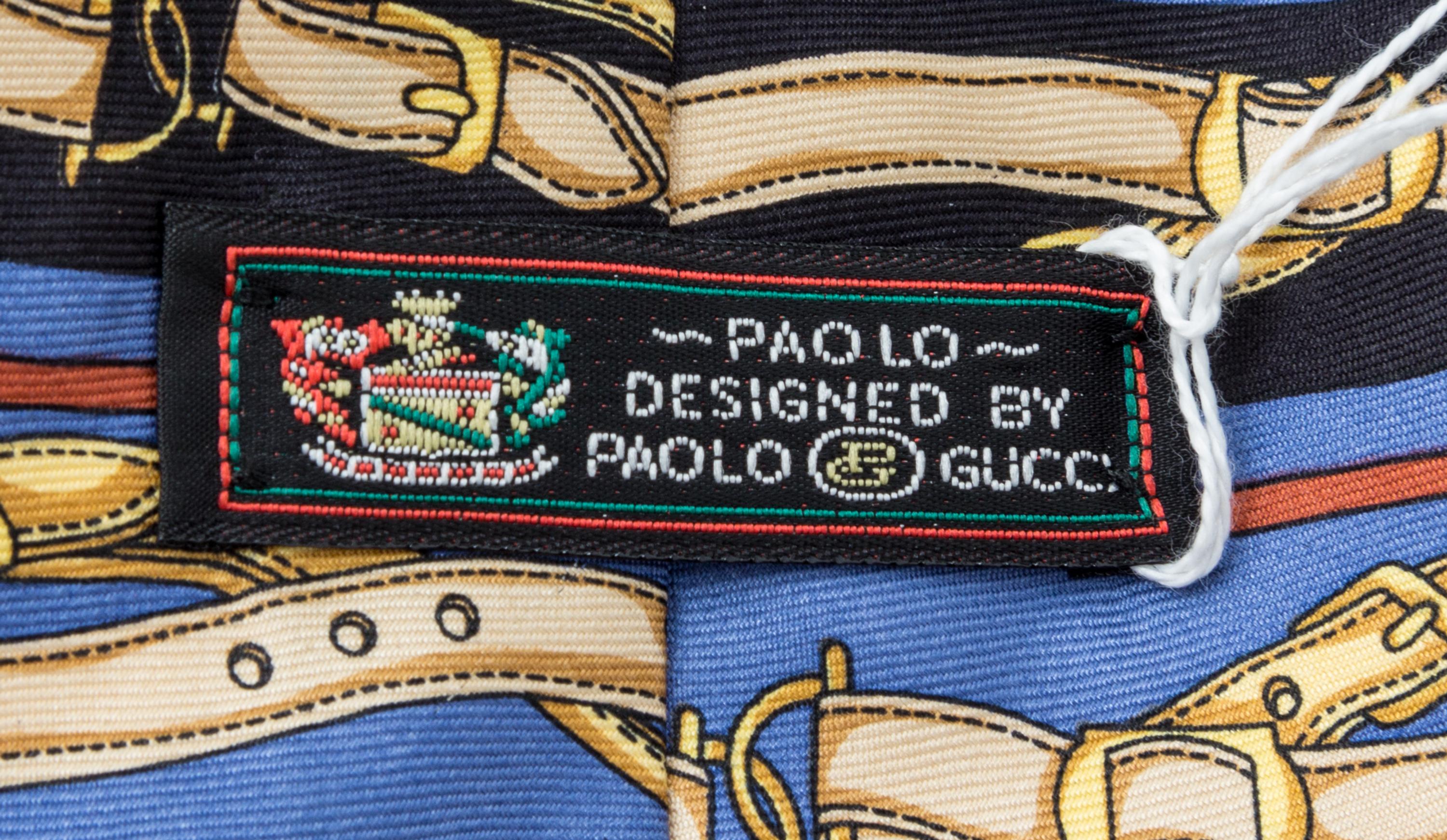 A Group of Four Gucci Neckties,