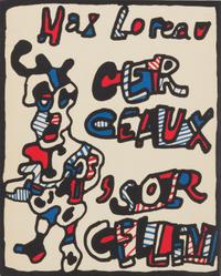 DUBUFFET, Jean (1901-1985) -- Max LOREAU. Cercaux 'sorcellent. [Paris: Éditions Beyeler à Bale, 1967]. LIMITED EDITION.