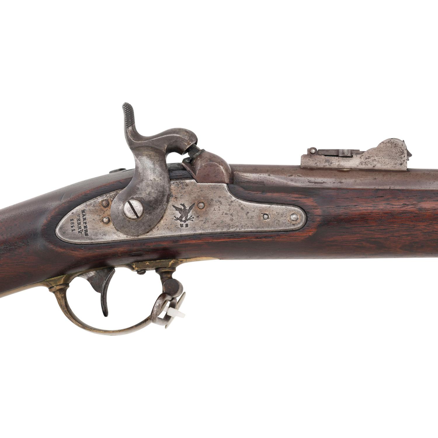 Rare .54 Caliber Harpers Ferry US Model 1841 Type IIC Mississippi Rifle Alteration with Ohio Surcharge