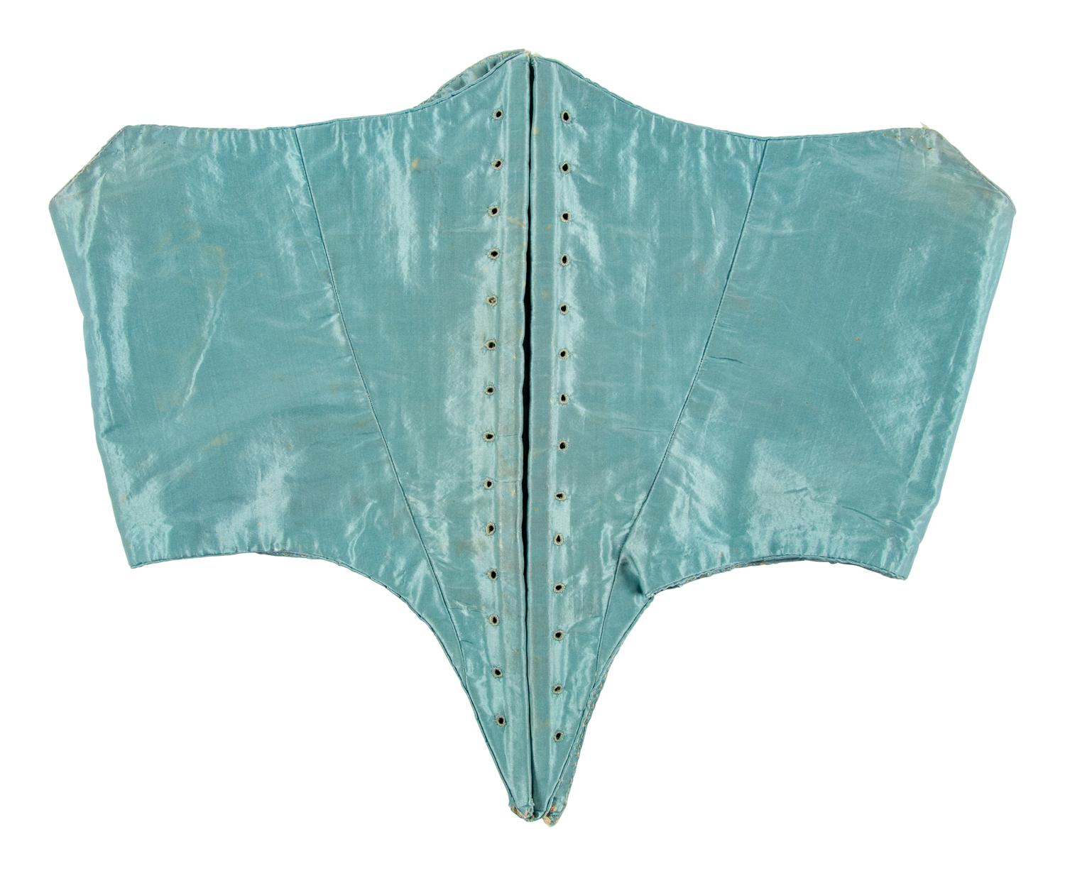Four "Swiss Waist" Bodices and Corselets, 1860s