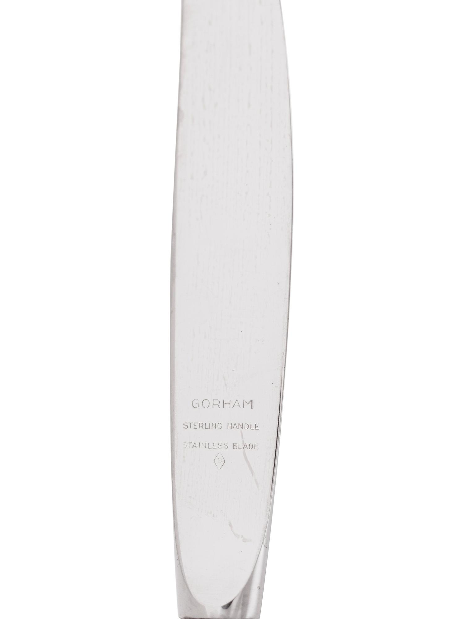 An American Silver Flatware Service