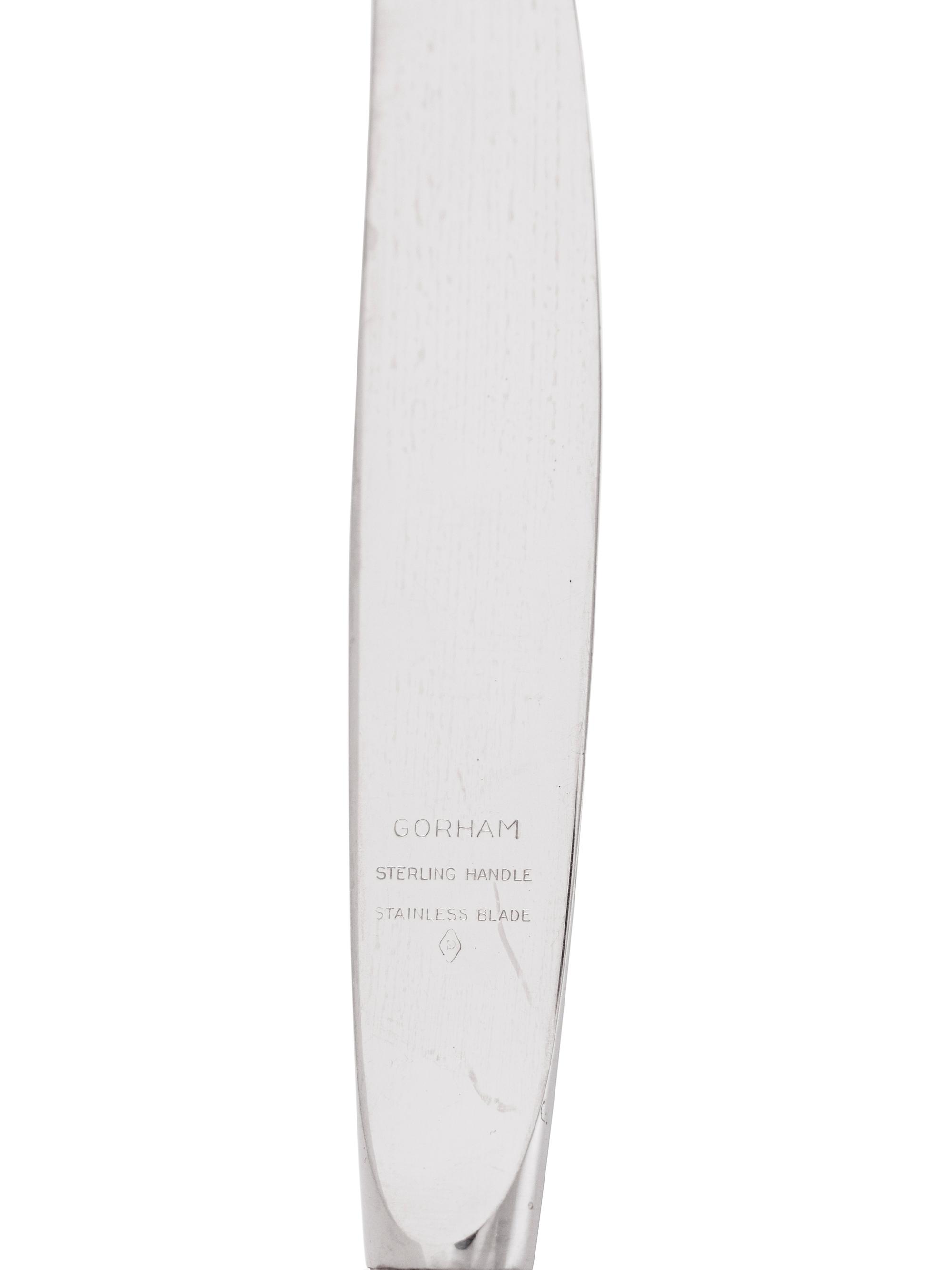 An American Silver Flatware Service