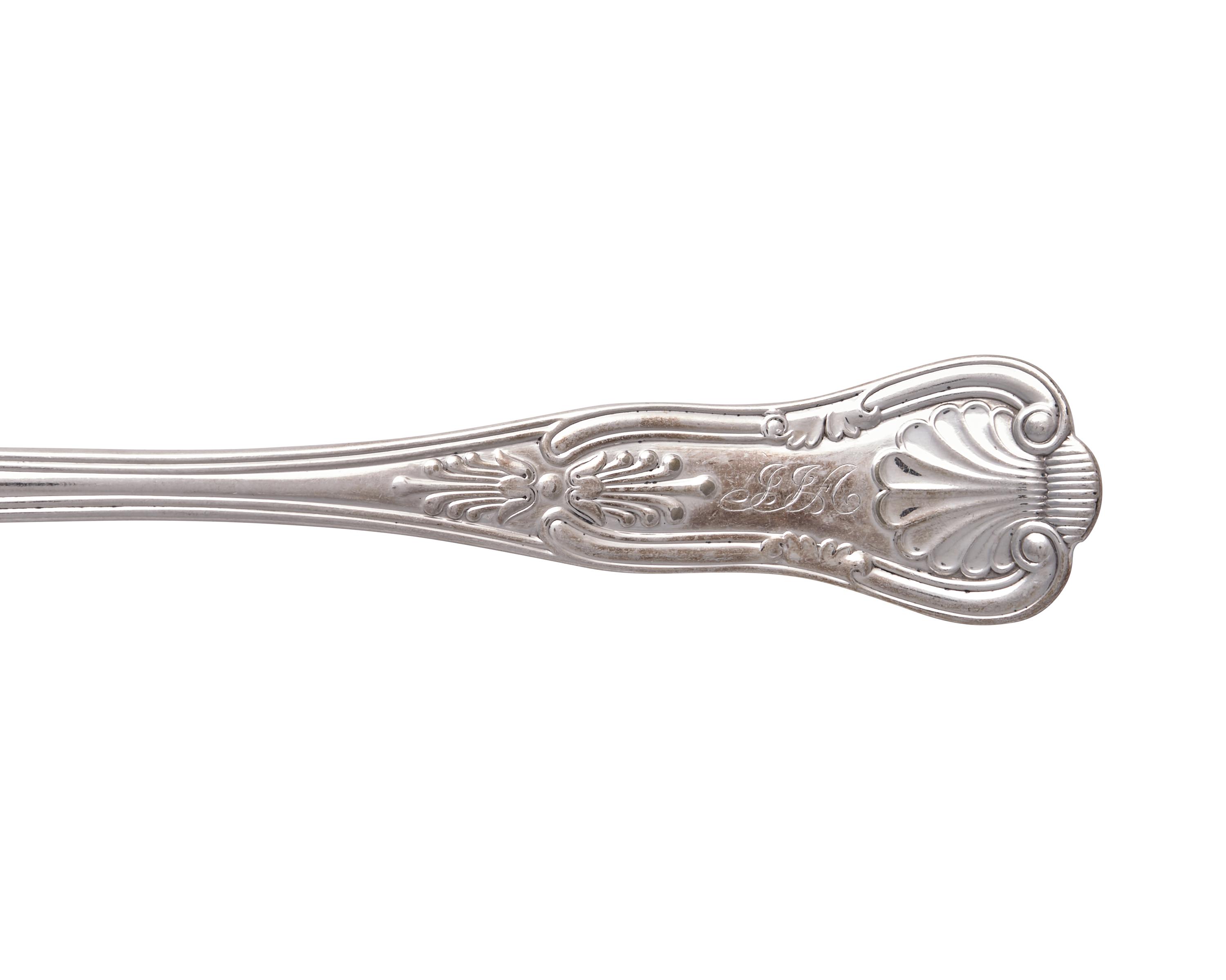 A Silver-Plated Flatware Service Monogrammed for John Jacob Astor IV (1864-1912)