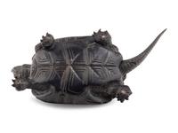 A Bronze 'Turtle' Okimono