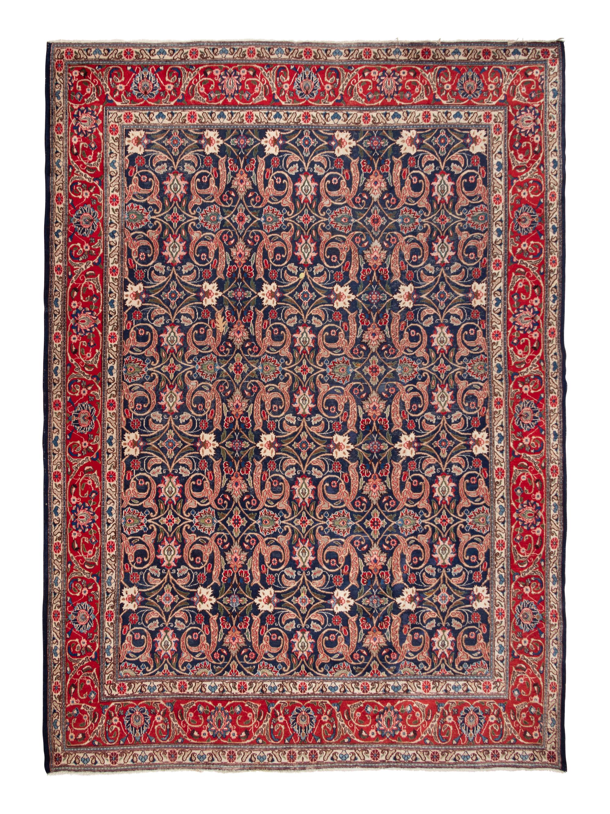 A Tabriz Wool Rug