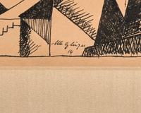 Sur une Écuyère de Cirque , 1914