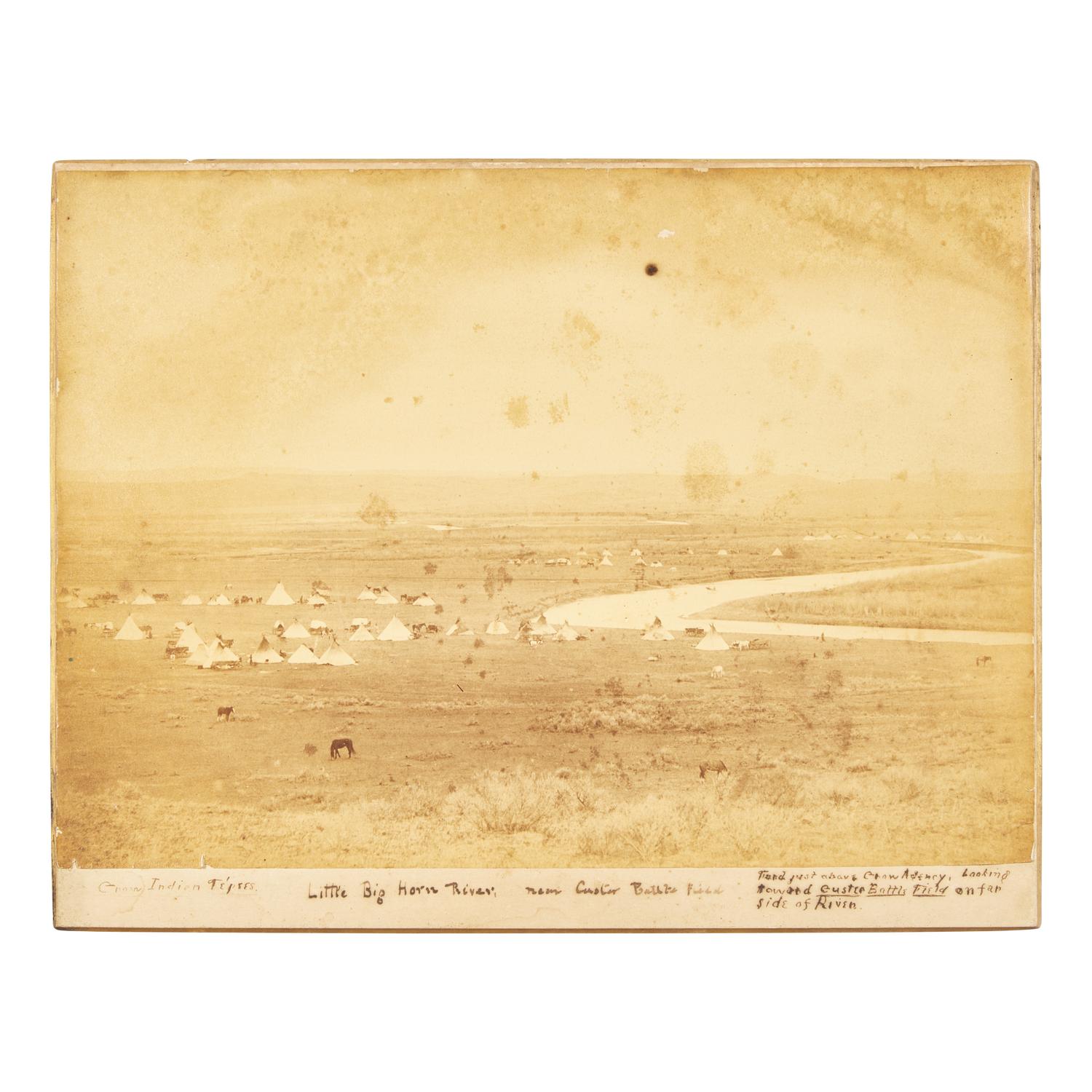 [Custer, George A.] Little Big Horn River; near Custer Battle Field