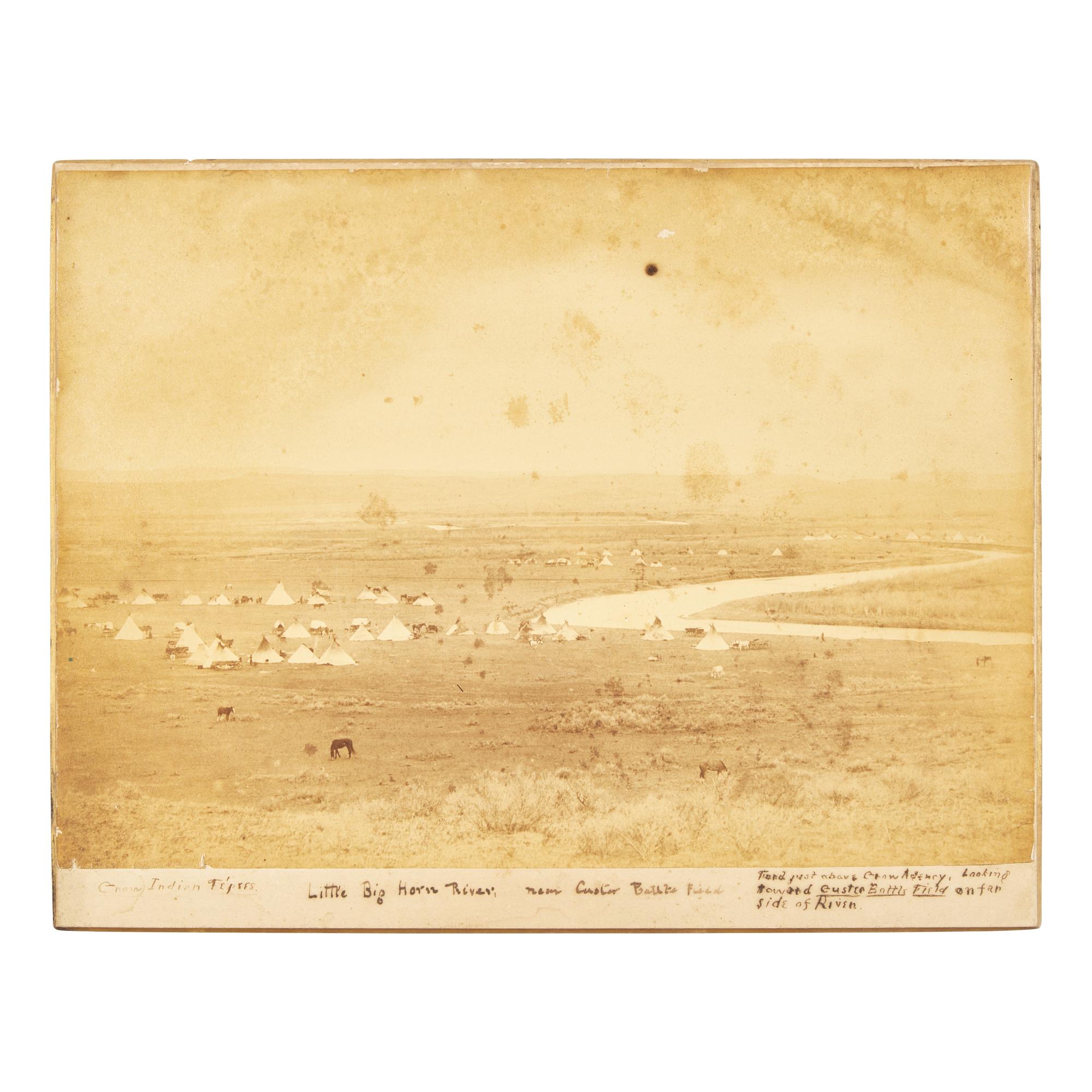 [Custer, George A.] Little Big Horn River; near Custer Battle Field
