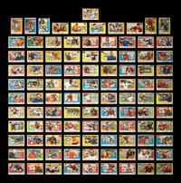 A Complete Set of 1955 Topps All American Football Cards (100/100)