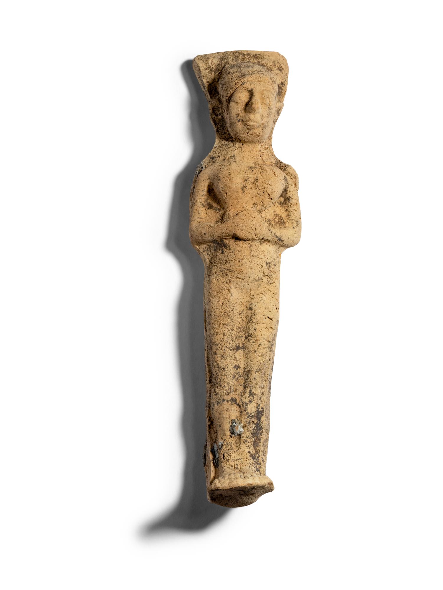A Mesopotamian Terracotta Goddess Figure