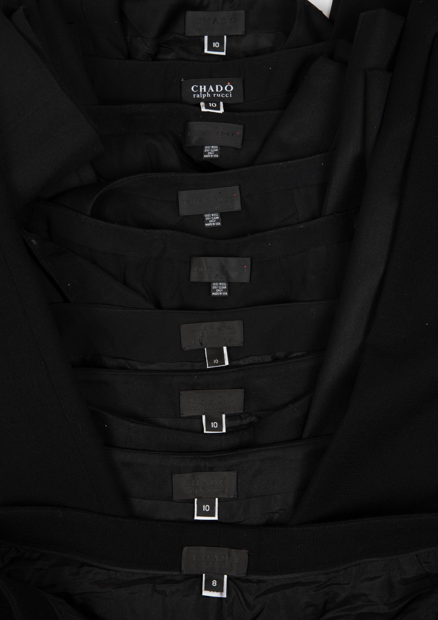 Nine Pairs of Ralph Rucci Pants, 2000-10s