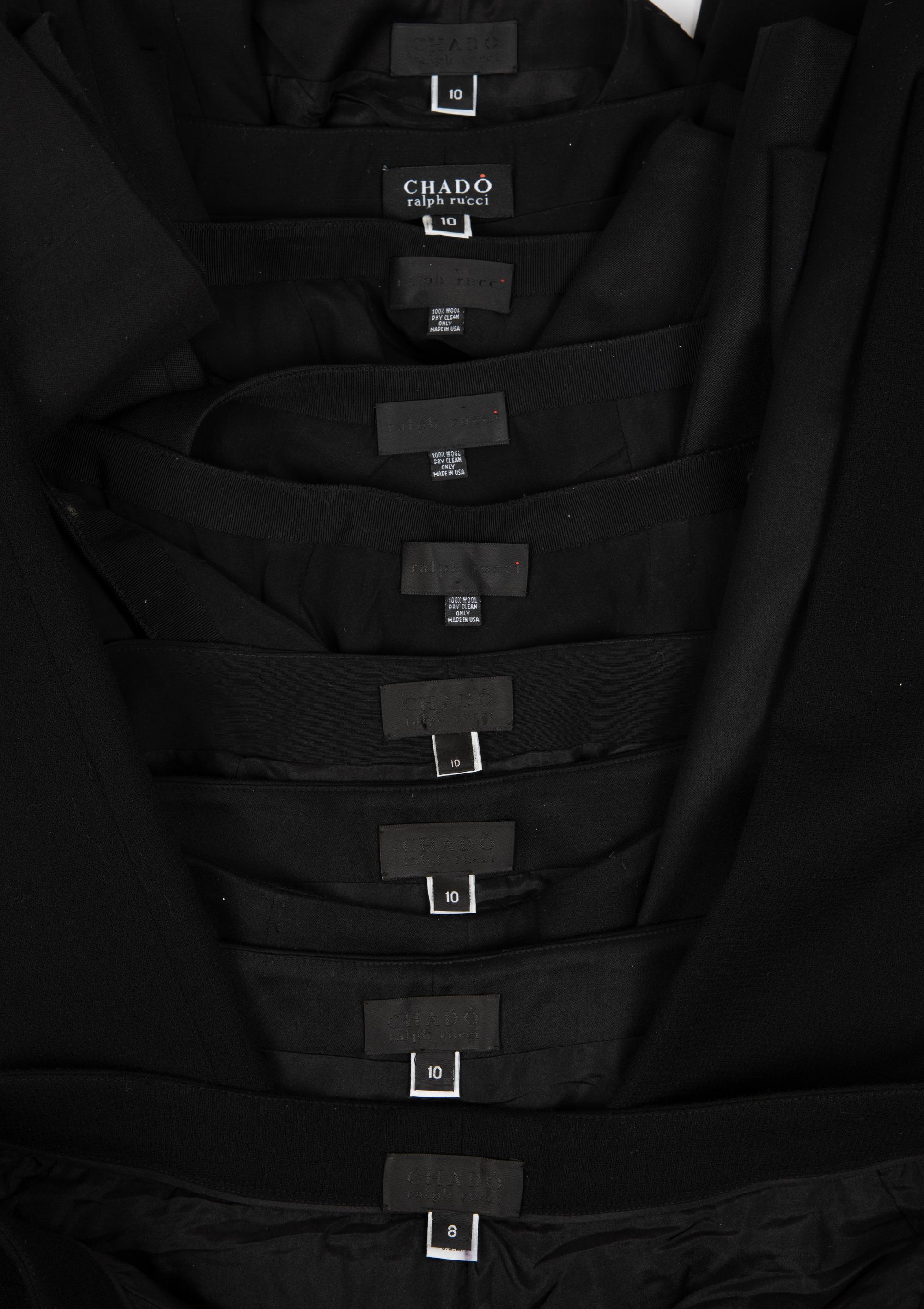 Nine Pairs of Ralph Rucci Pants, 2000-10s