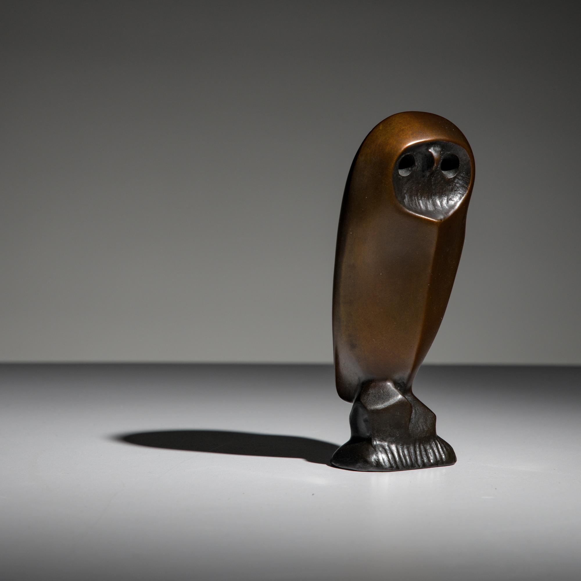 Allan Houser (Chiricahua Apache, 1914-1994) — Standing Owl , 1970