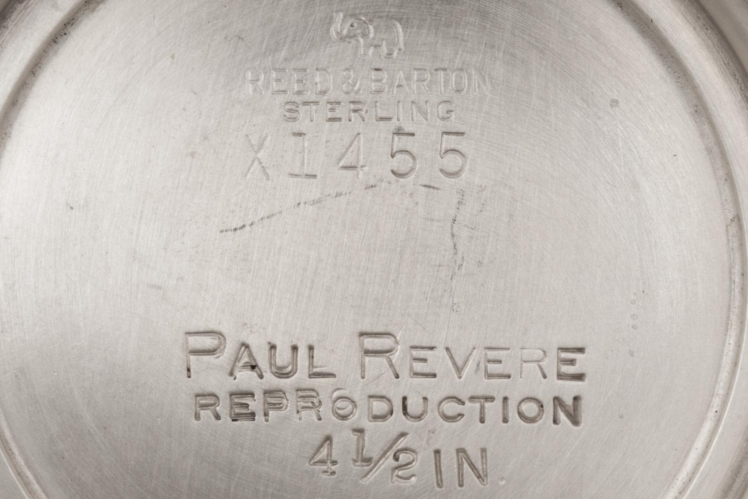 Four American Silver "Revere" Bowls