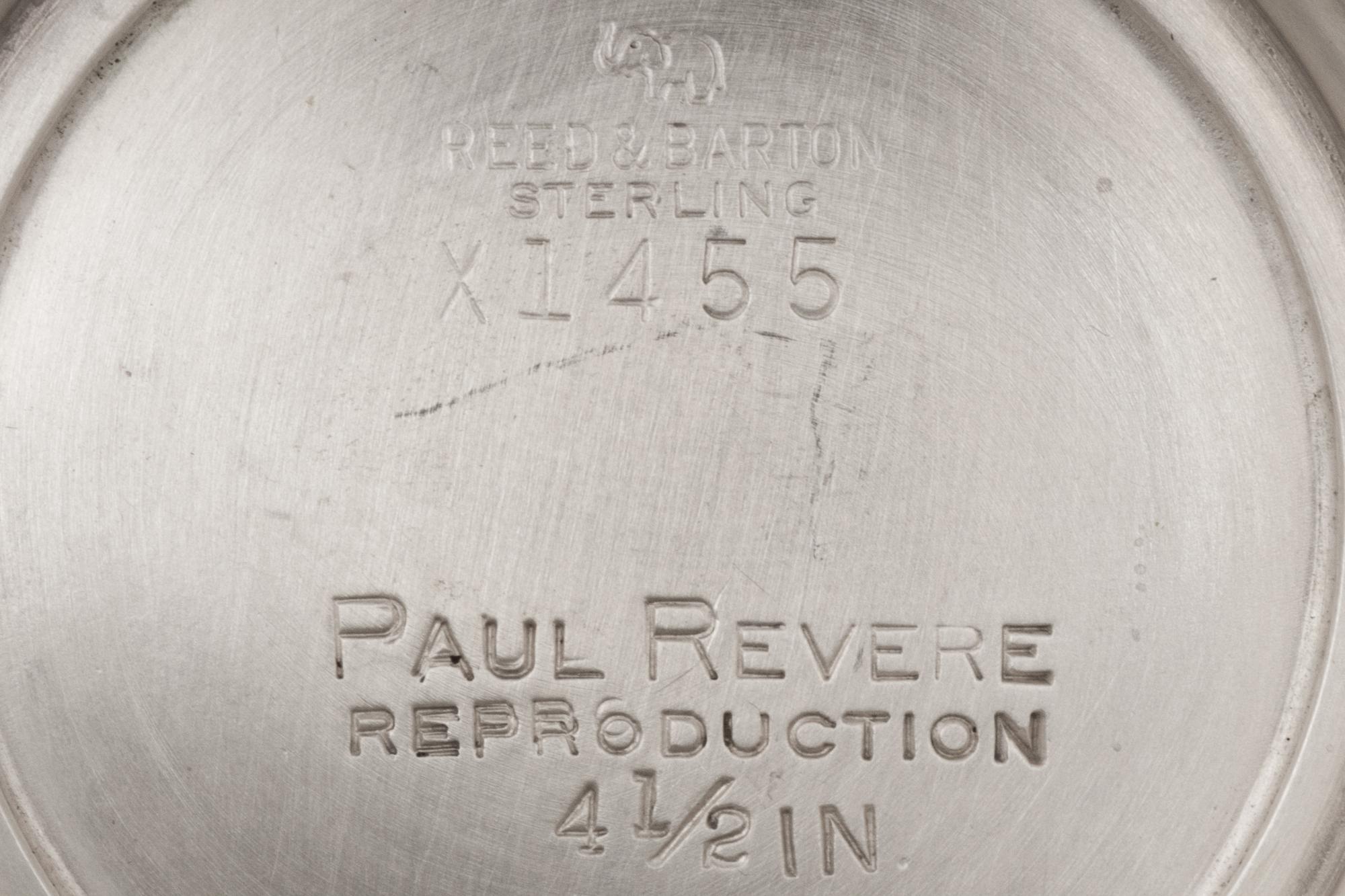 Four American Silver "Revere" Bowls