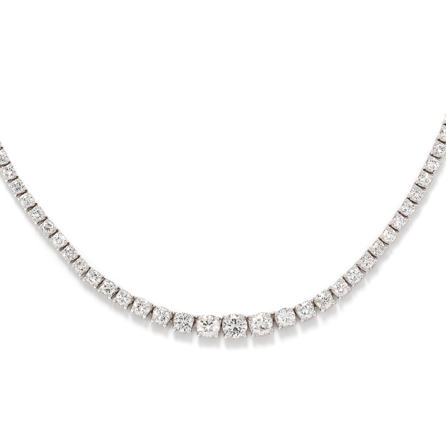 DIAMOND RIVIÈRE NECKLACE