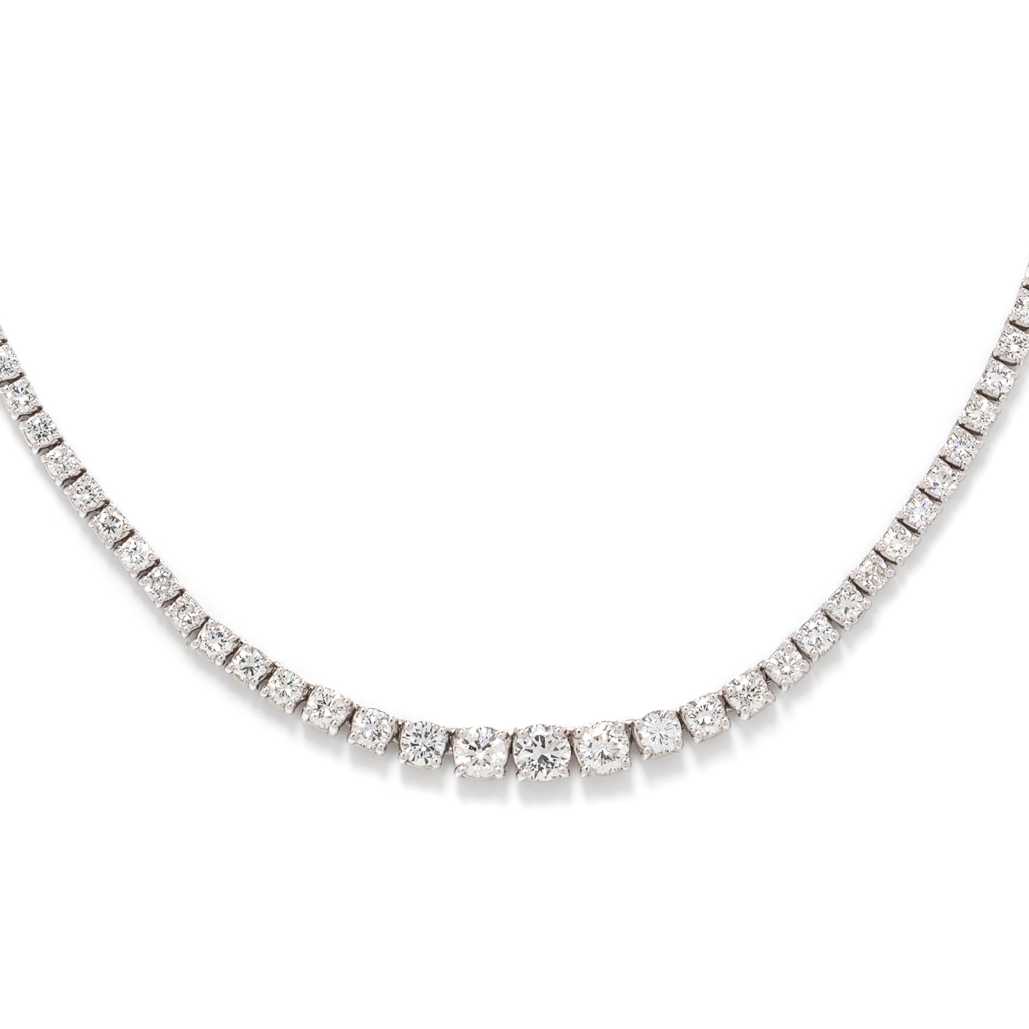 DIAMOND RIVIÈRE NECKLACE