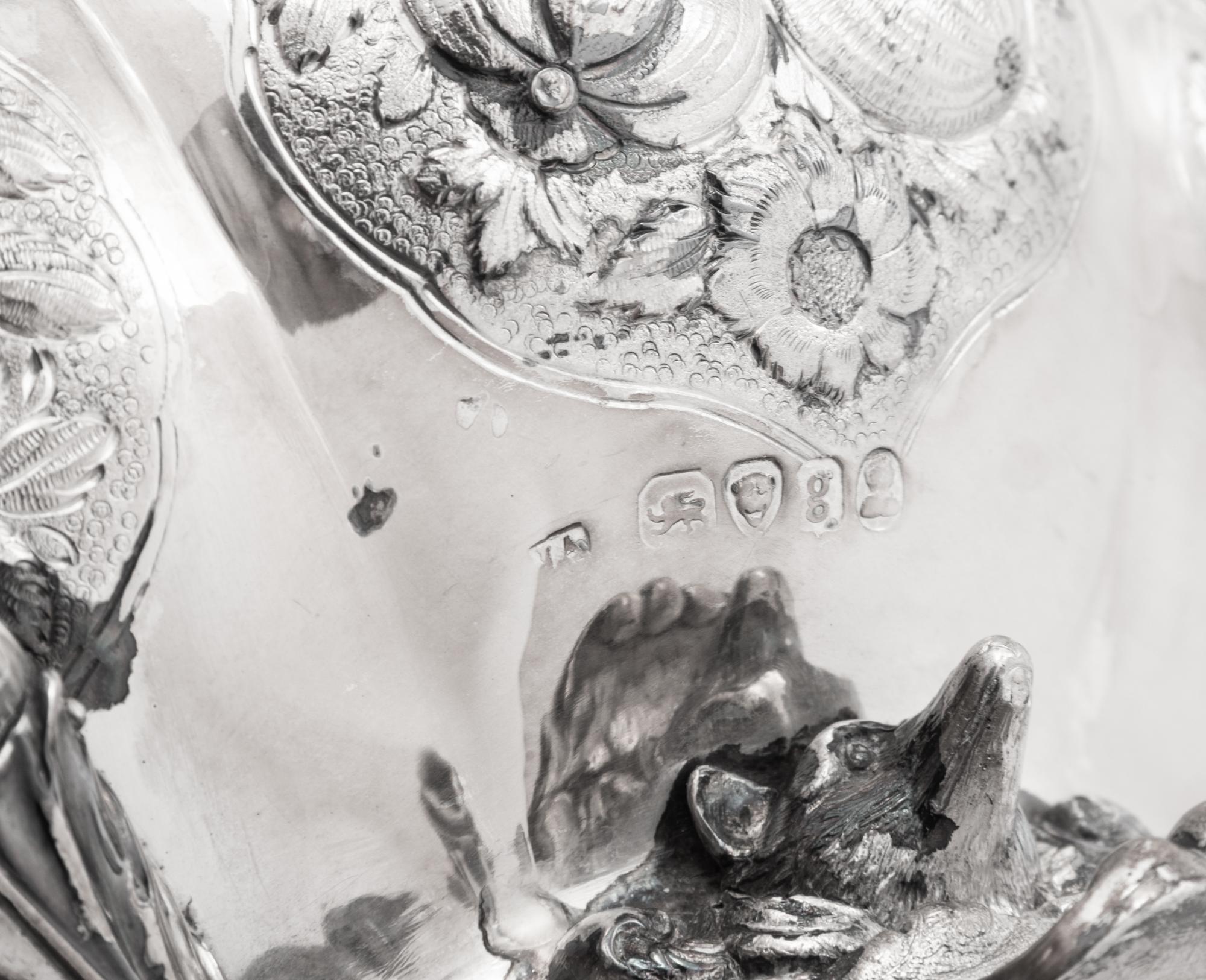 A George IV Silver Five-Piece Tea and Coffee Service