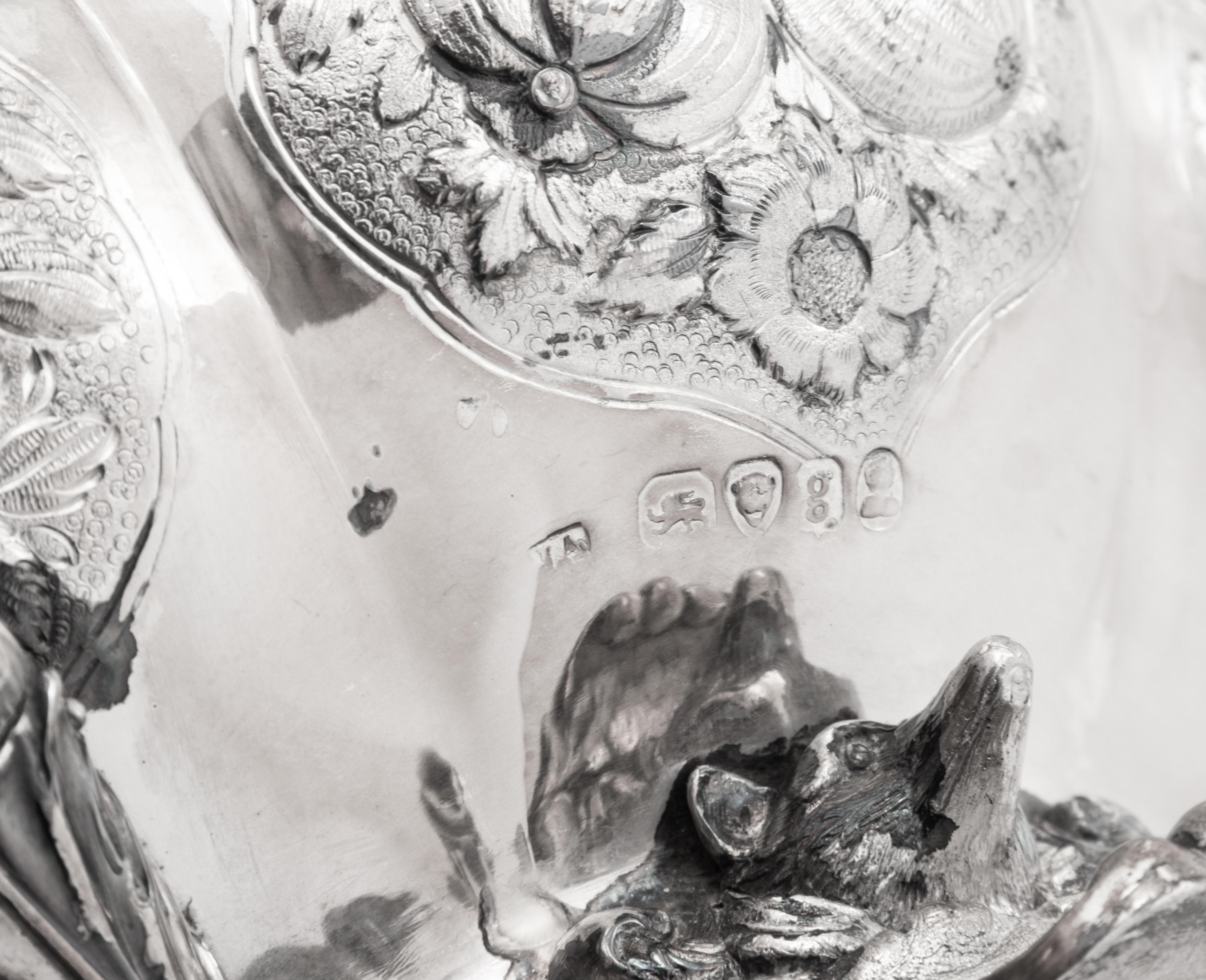 A George IV Silver Five-Piece Tea and Coffee Service