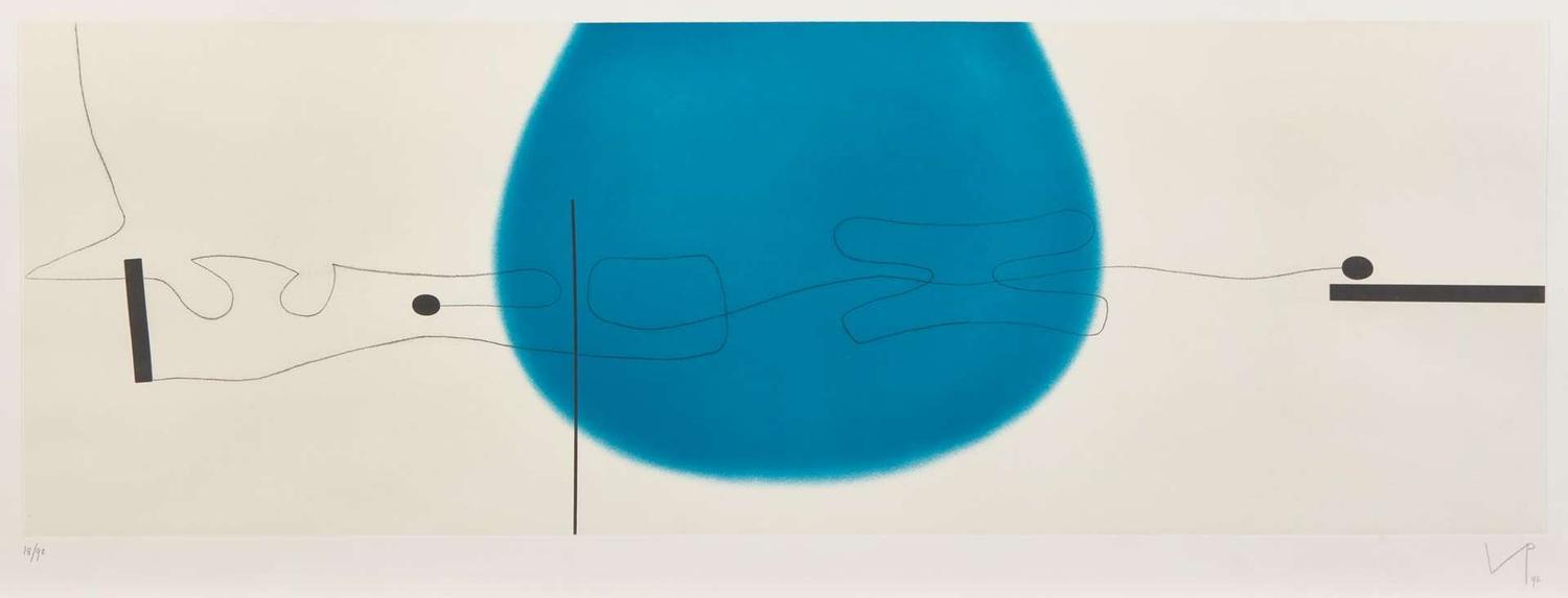 Victor Pasmore (British, 1908-1998) - The World in Space Time I