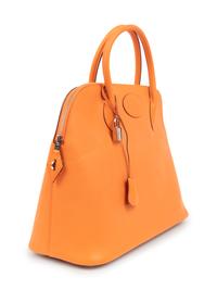Hermès Orange Leather Bolide Bag 37cm, 2007