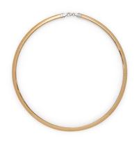 BICOLOR GOLD COLLAR NECKLACE