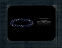 Robert Procop, Sapphire, Diamond, and Blackened Gold 'Eternity Celebration' Bracelet