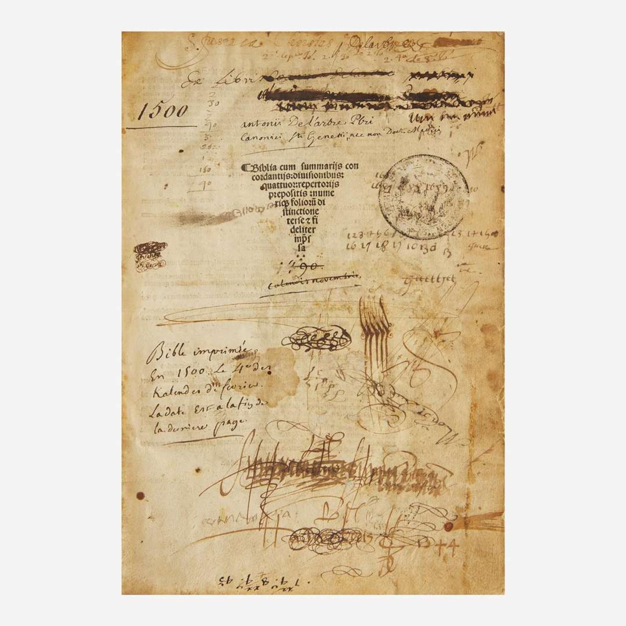 [Incunabula] (Biblia Latina)