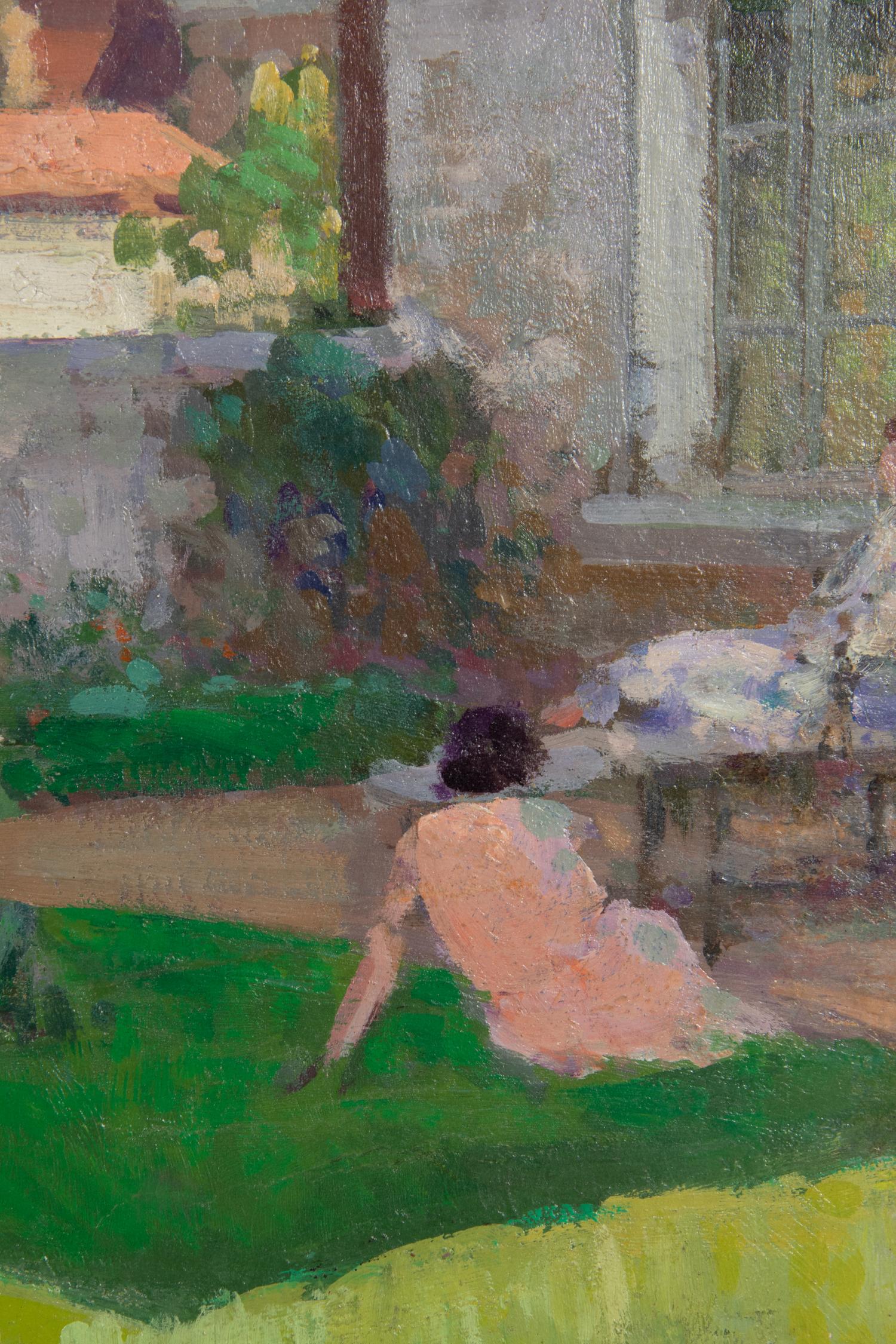Repos dans le jardin