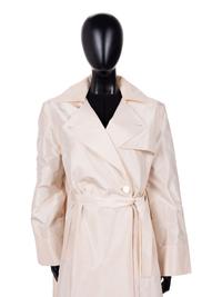 Guy Laroche Silk Taffeta Opera Coat
