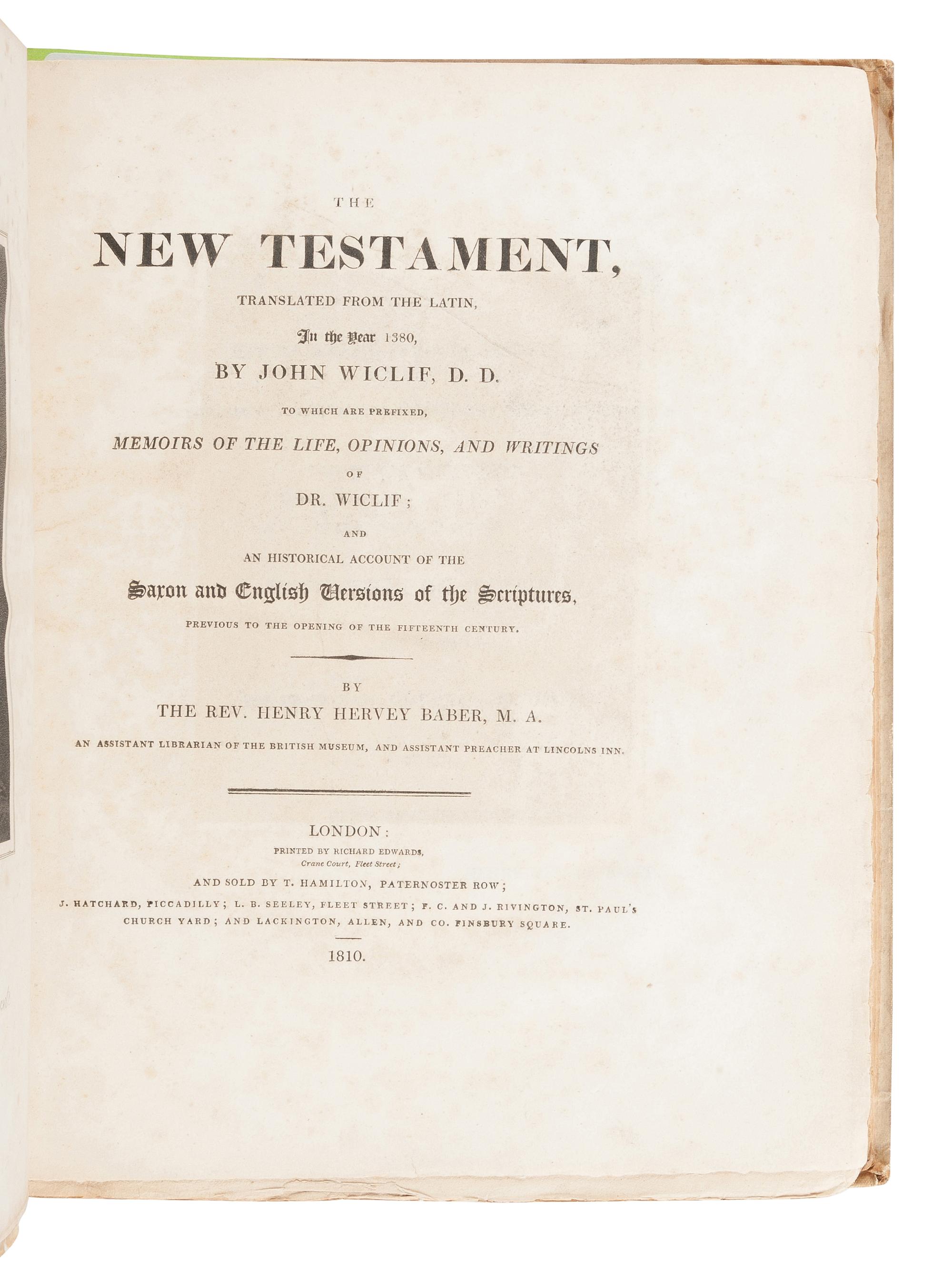 [BIBLE, in English].