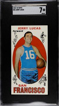 A Group of 12 SGC Graded 1969 Topps Hall of Fame and Rookie Basketball Cards