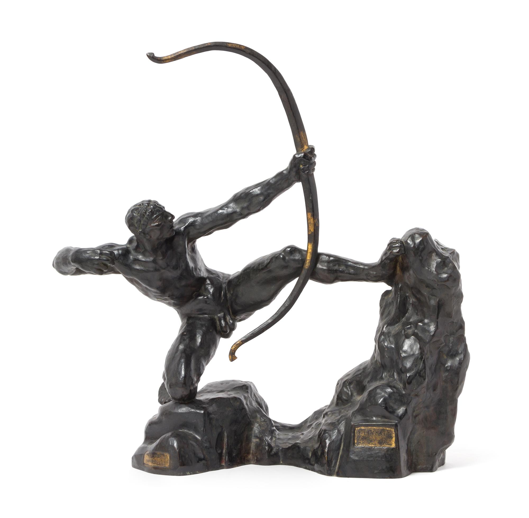 Emile Antoine Bourdelle, (French, 1861-1929), Herakles, archer