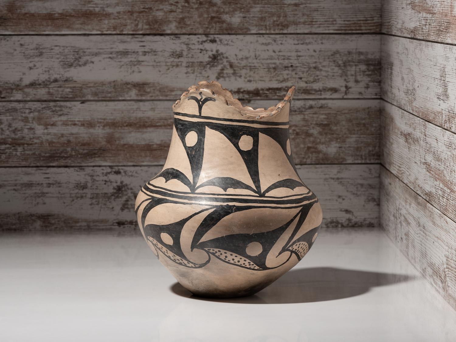 San Ildefonso Pottery Jar