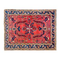An Afghan Wool Rug