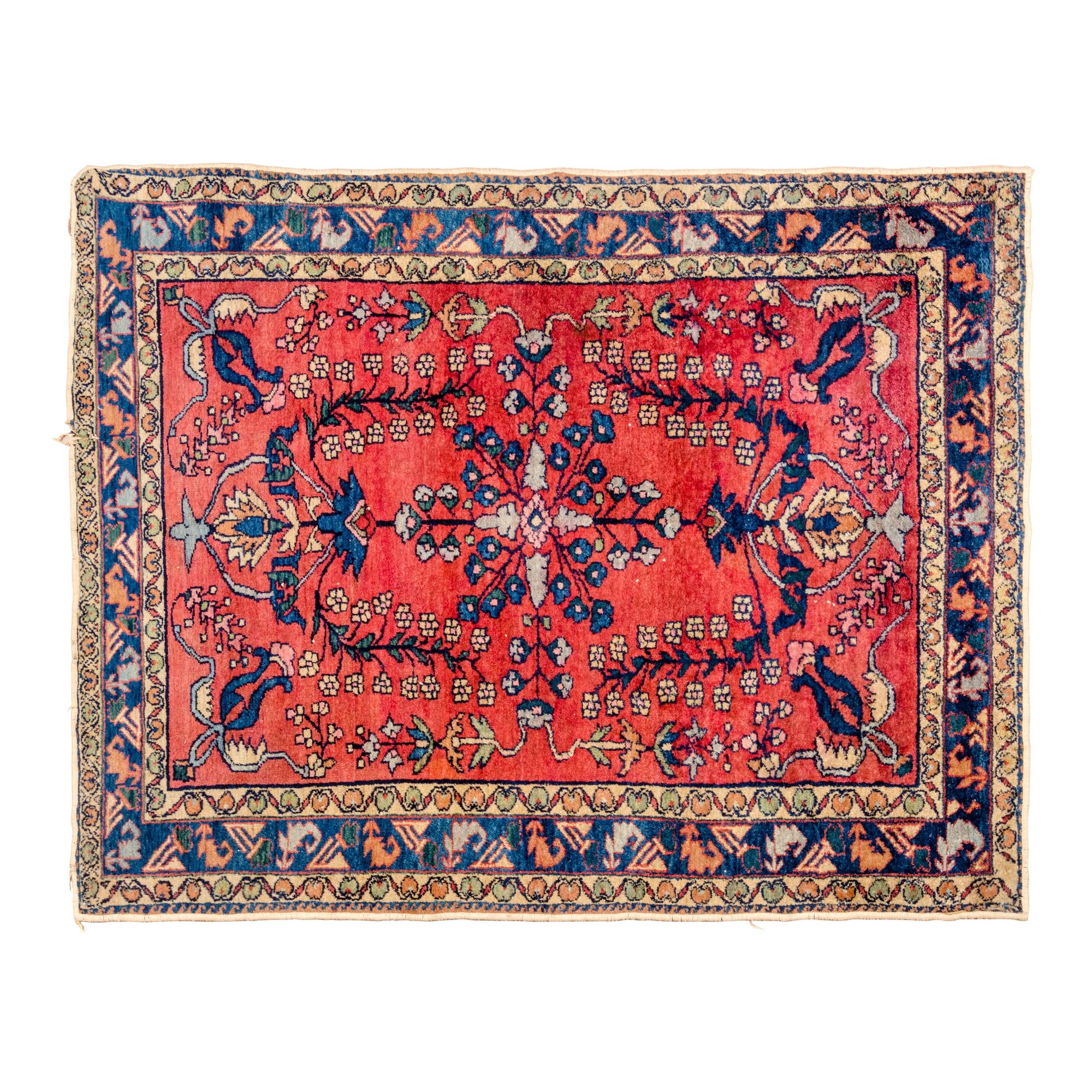 An Afghan Wool Rug