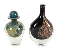 Two Art Glass Articles — ATTRIBUTED TO BRENT KEE YOUNG, 20TH CENTURY