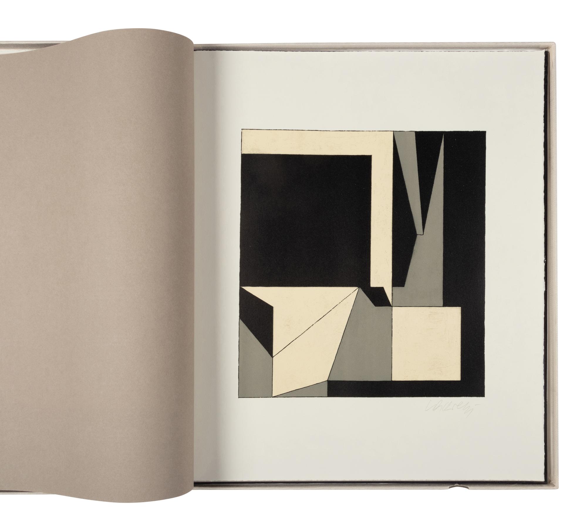 Octal (bound portfolio of 9 prints with poems by Michel Butor)