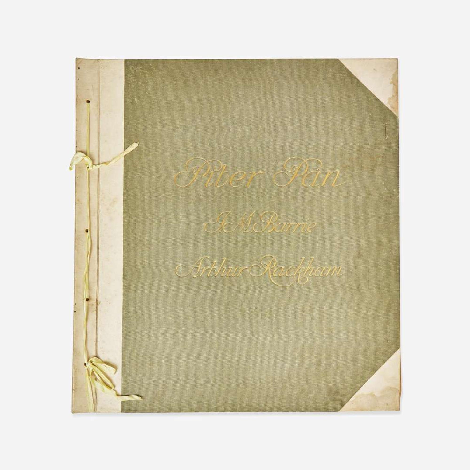 [Children's & Illustrated] [Rackham, Arthur] Piter Pan douze reproductions en couleurs...
