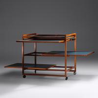 Bar Cart / Serving Cart, c. 1960 Vantinge Mobelindustri, Denmark