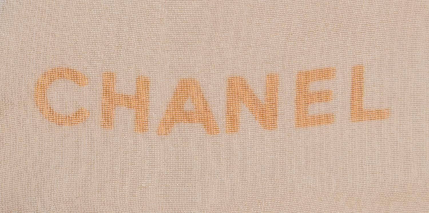 Three Chanel Silk Scarves