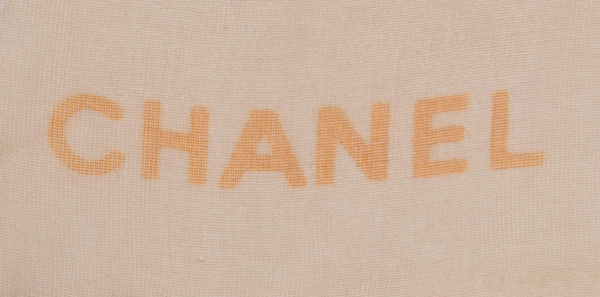Three Chanel Silk Scarves