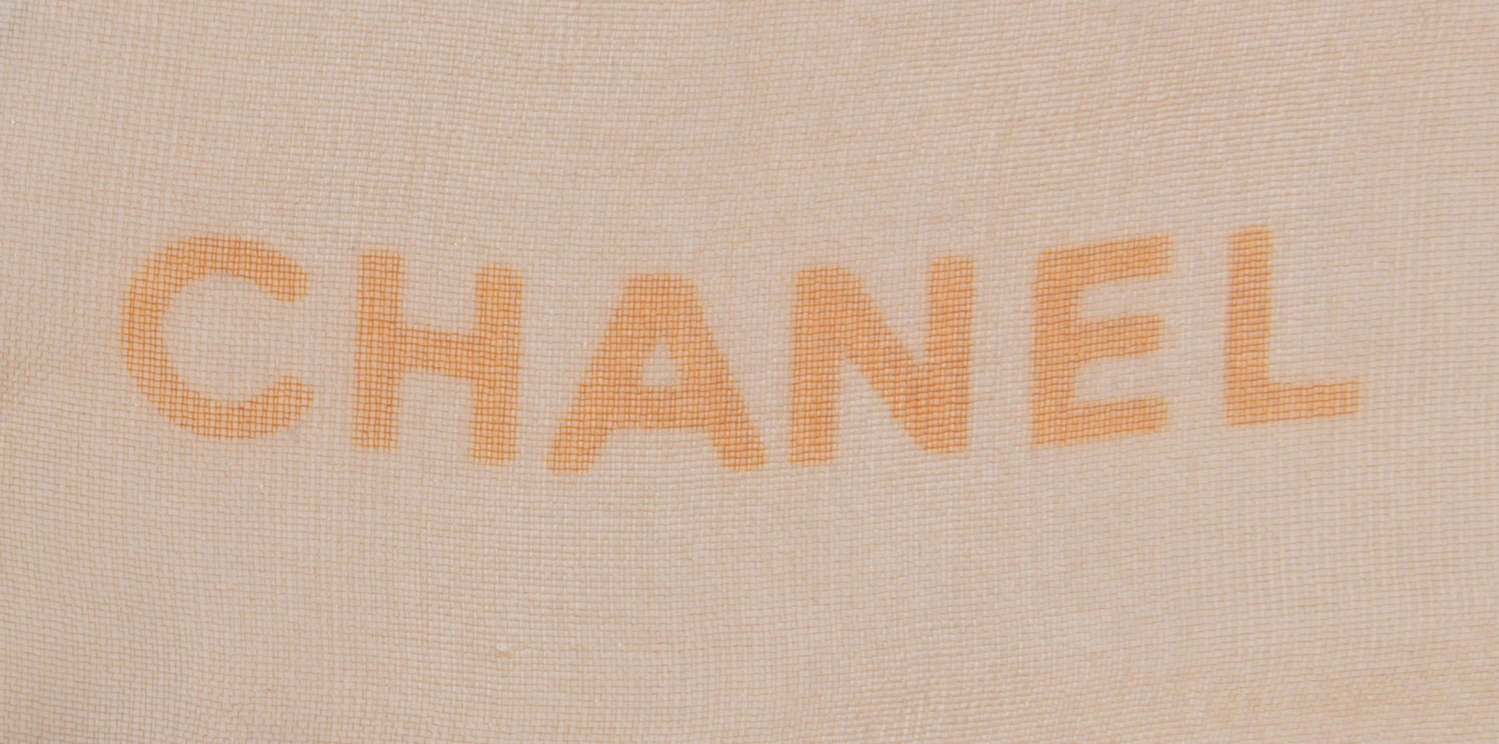 Three Chanel Silk Scarves