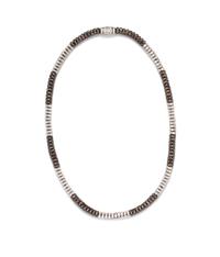 An 18 Karat White Gold, Colored Diamond and Diamond Necklace, 41.50 dwts.