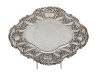 An American Silver Card Tray — Gorham Mfg. Co., Providence, RI, 1899
