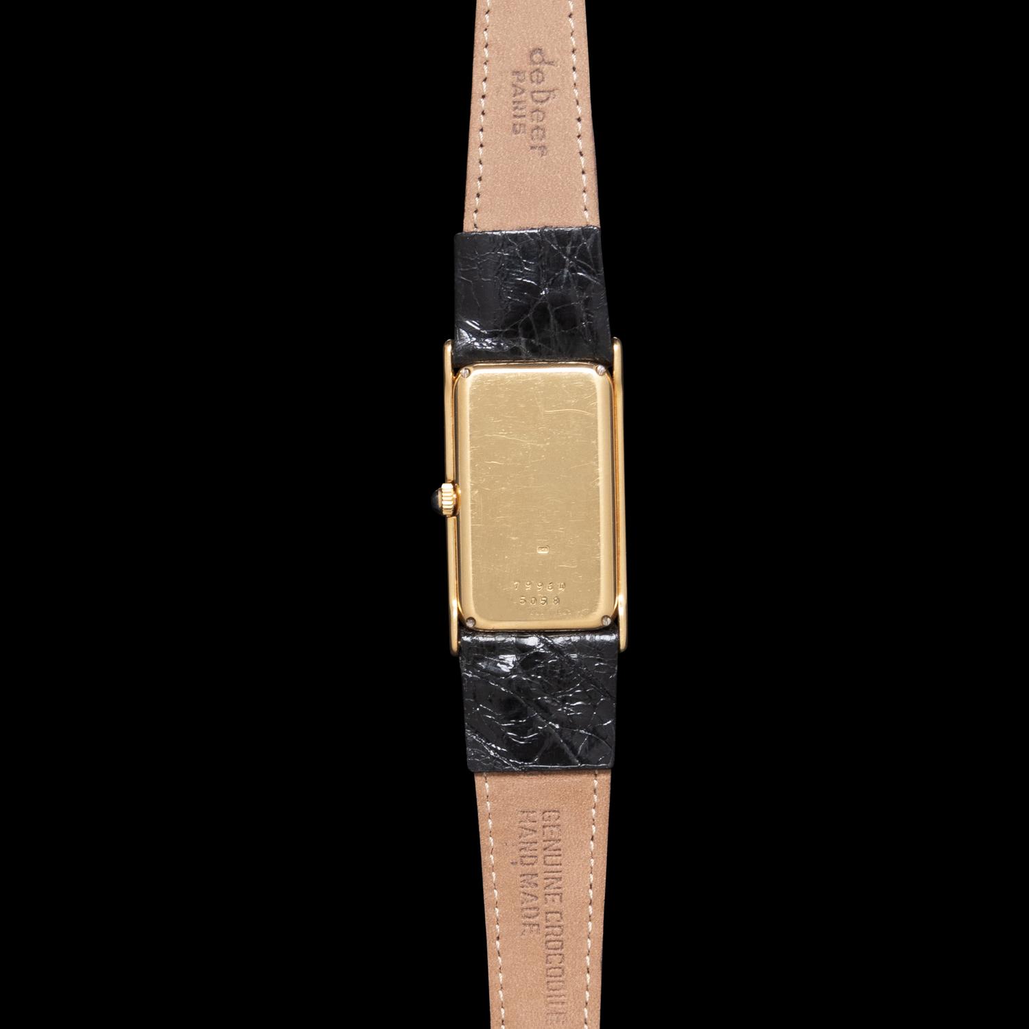 TIFFANY & CO., 18K YELLOW GOLD WATCH