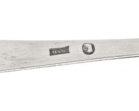 A Group of Four Federal Bright-Cut Silver Sugar Tongs